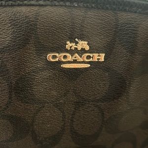 Coach Tote Bag / Purse Brown - handles and strap